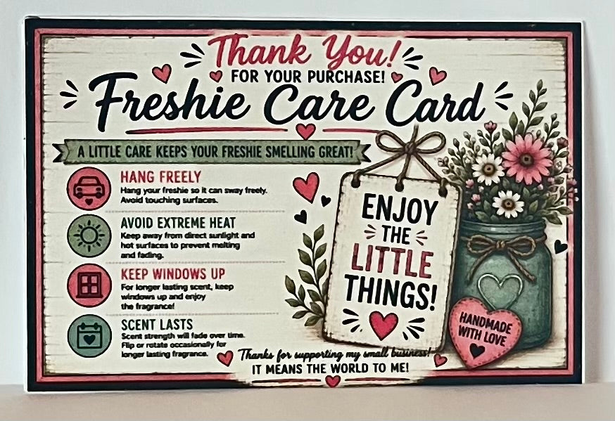 Candle Group Rustic Farm Tractor Car Freshie – Leather & Labdanum – Piney Creek Candle Company