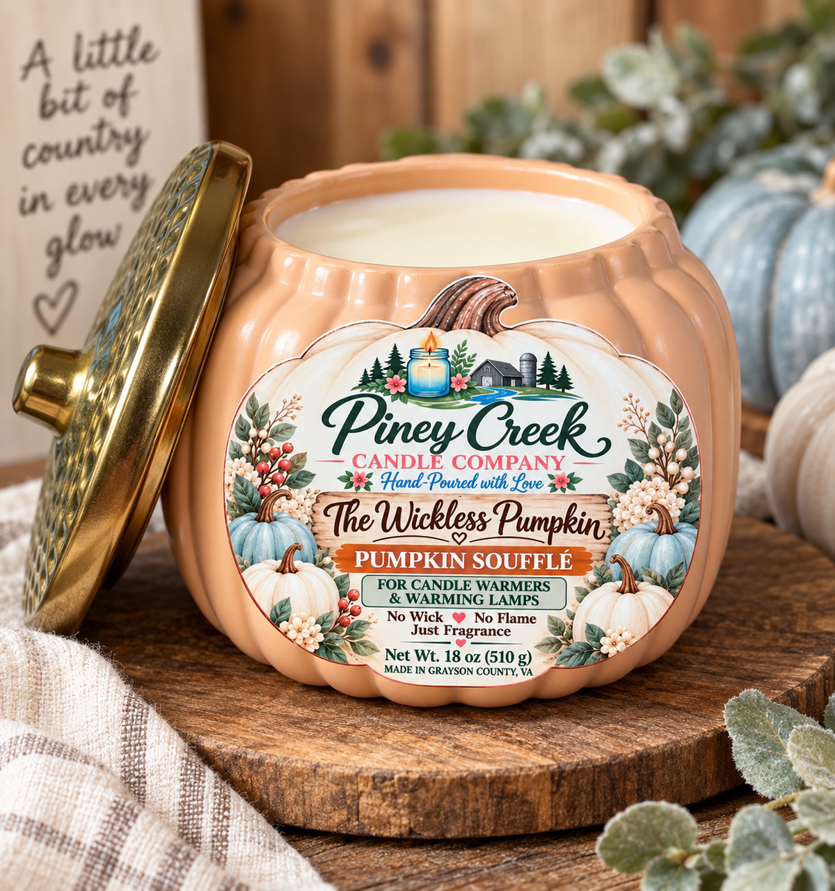 Limited Edition – The Wickless Pumpkin