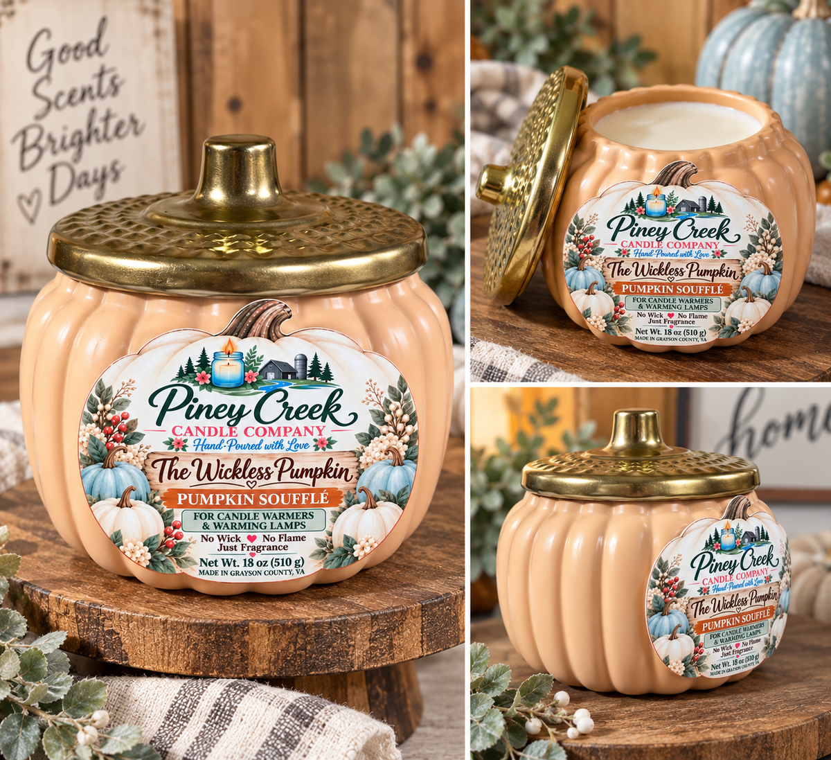 Limited Edition – The Wickless Pumpkin