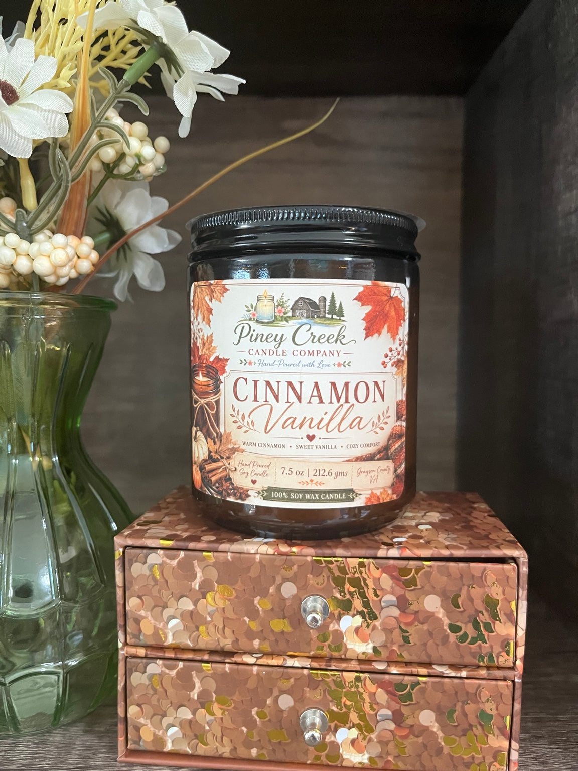 7.5 oz Fall Soy Candle