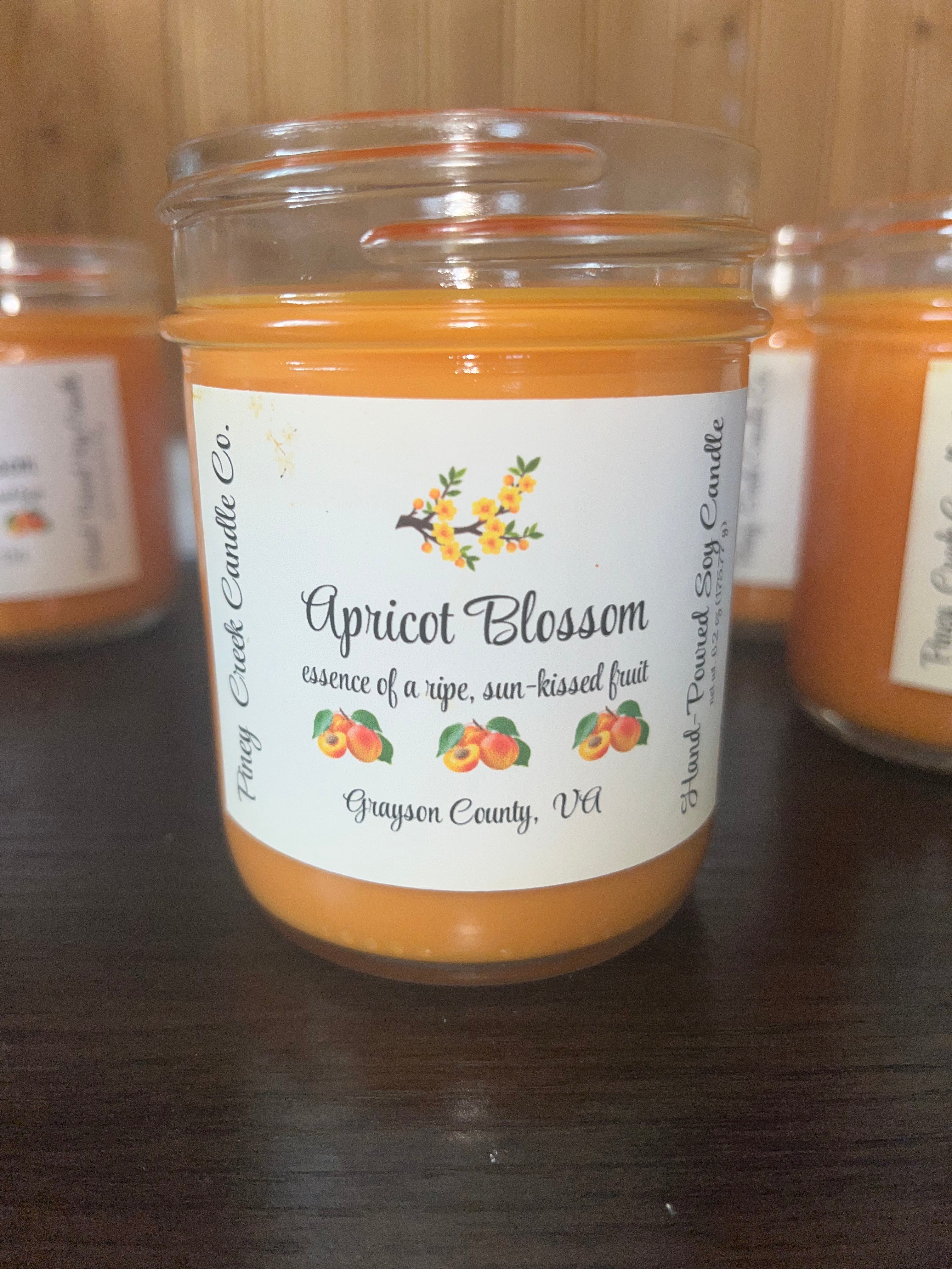 6 oz hand-poured soy candle