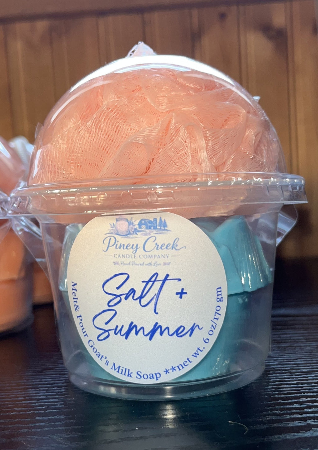 Melt & Pour Goat Milk Soap- Salt & Summer