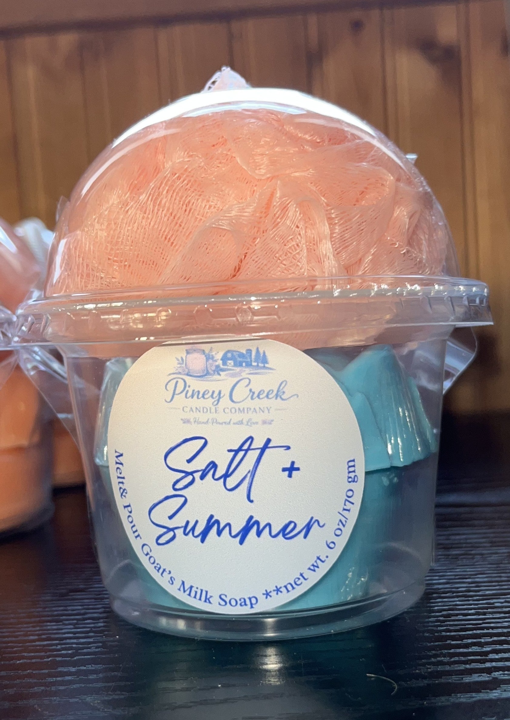 Melt & Pour Goat Milk Soap- Salt & Summer