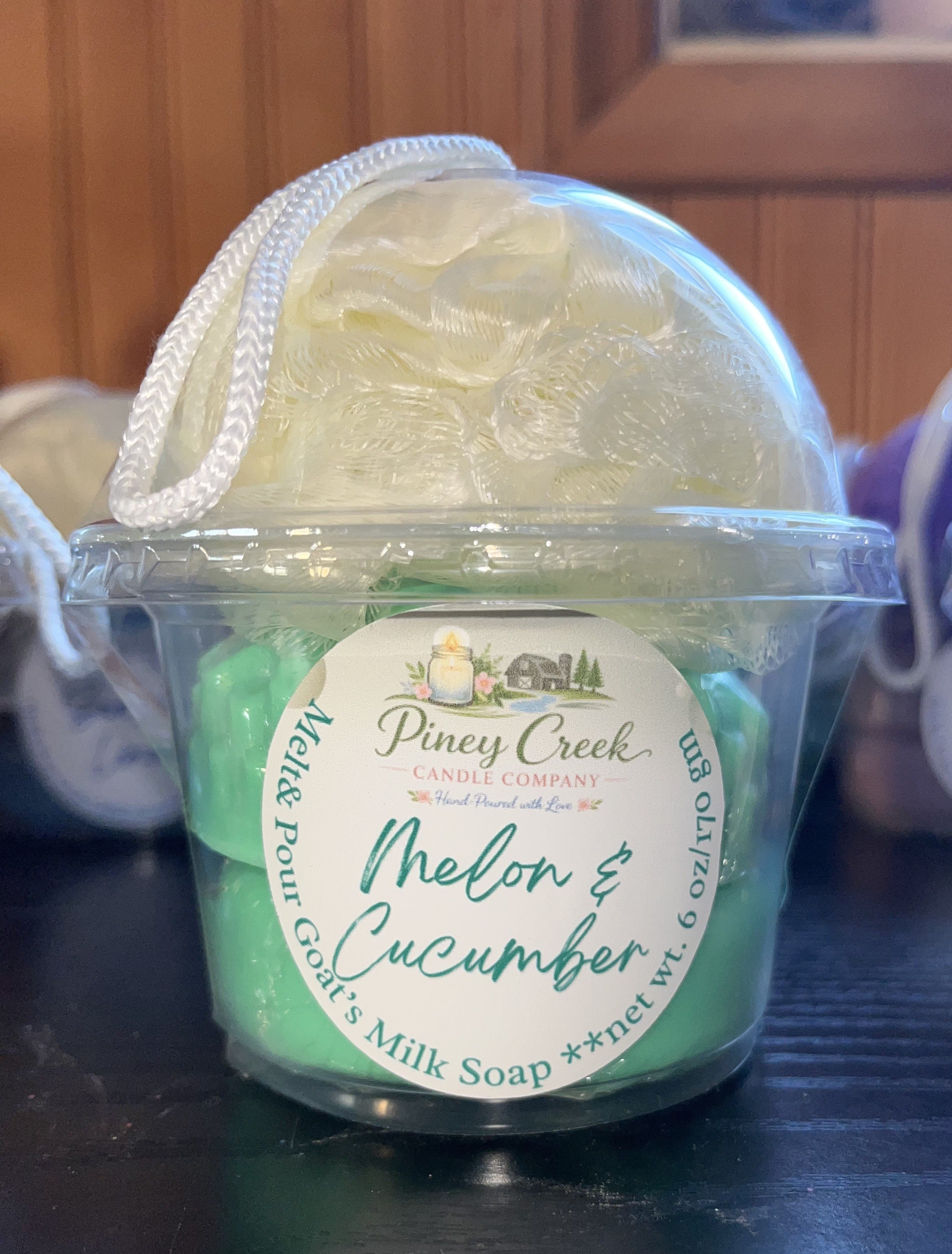 Melt & Pour Goat Milk Soap- Melon & Cucumber