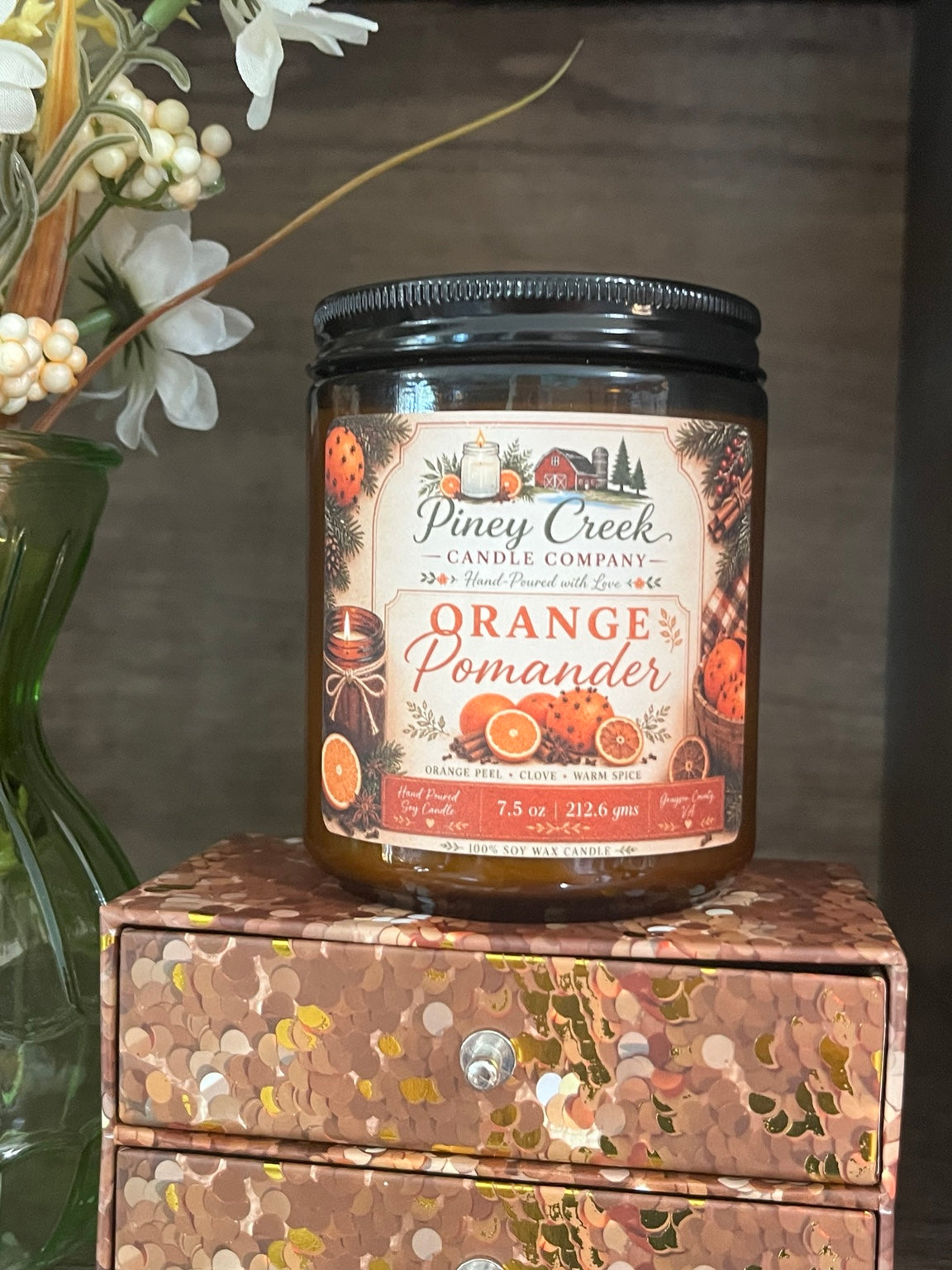 7.5 oz Fall Soy Candle