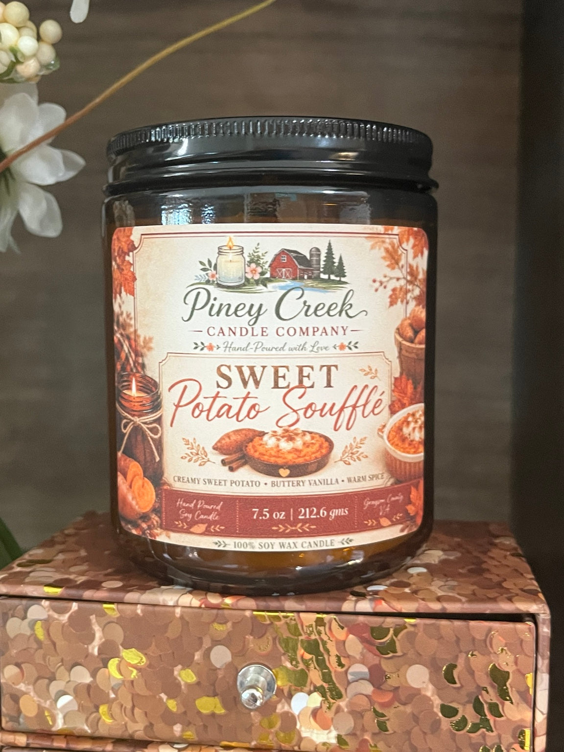 7.5 oz Fall Soy Candle