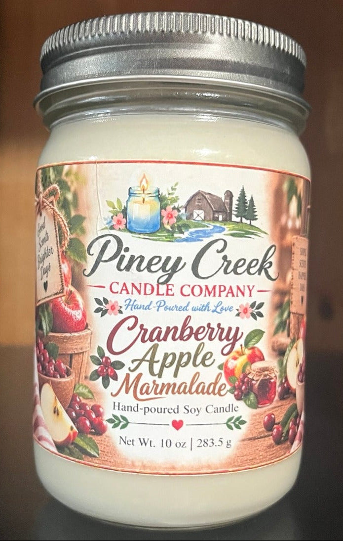 10 oz Hand-Poured Soy Candle